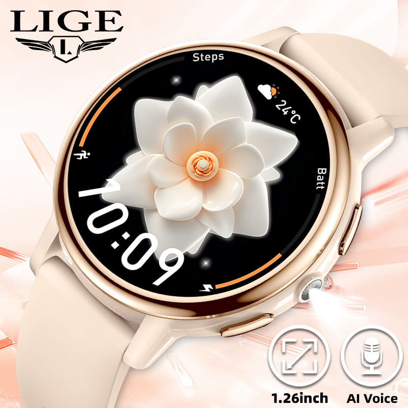 Smartwatch Luxury Watches For Women - 2026 LIGE 여성 스마트 시계 럭셔리