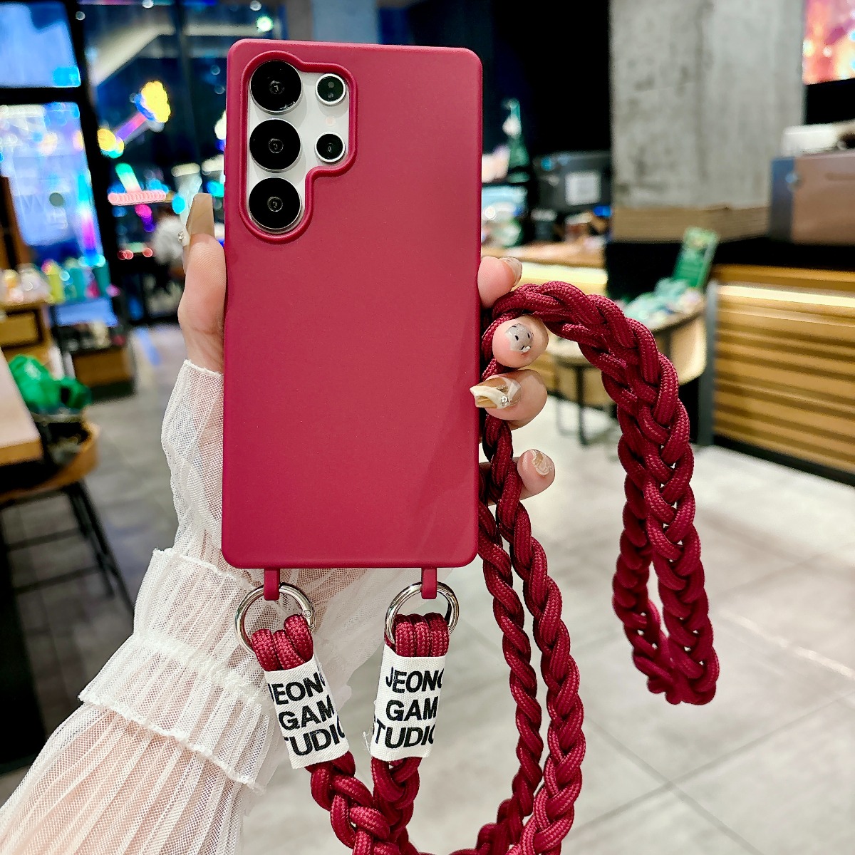 Samsung Galaxy Strap - 삼성 갤럭시 S25 S26 울트라 실리콘