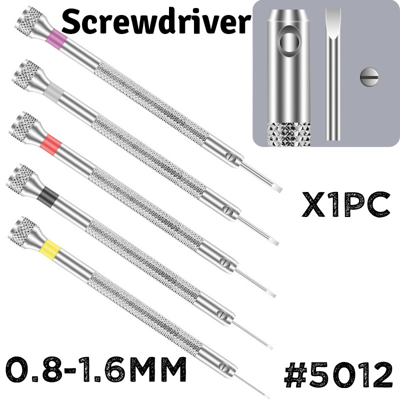 Watchmaker Screwdriver - 정밀 시계 수리 스크루드라이버, 0.8mm-1.6mm 플랫