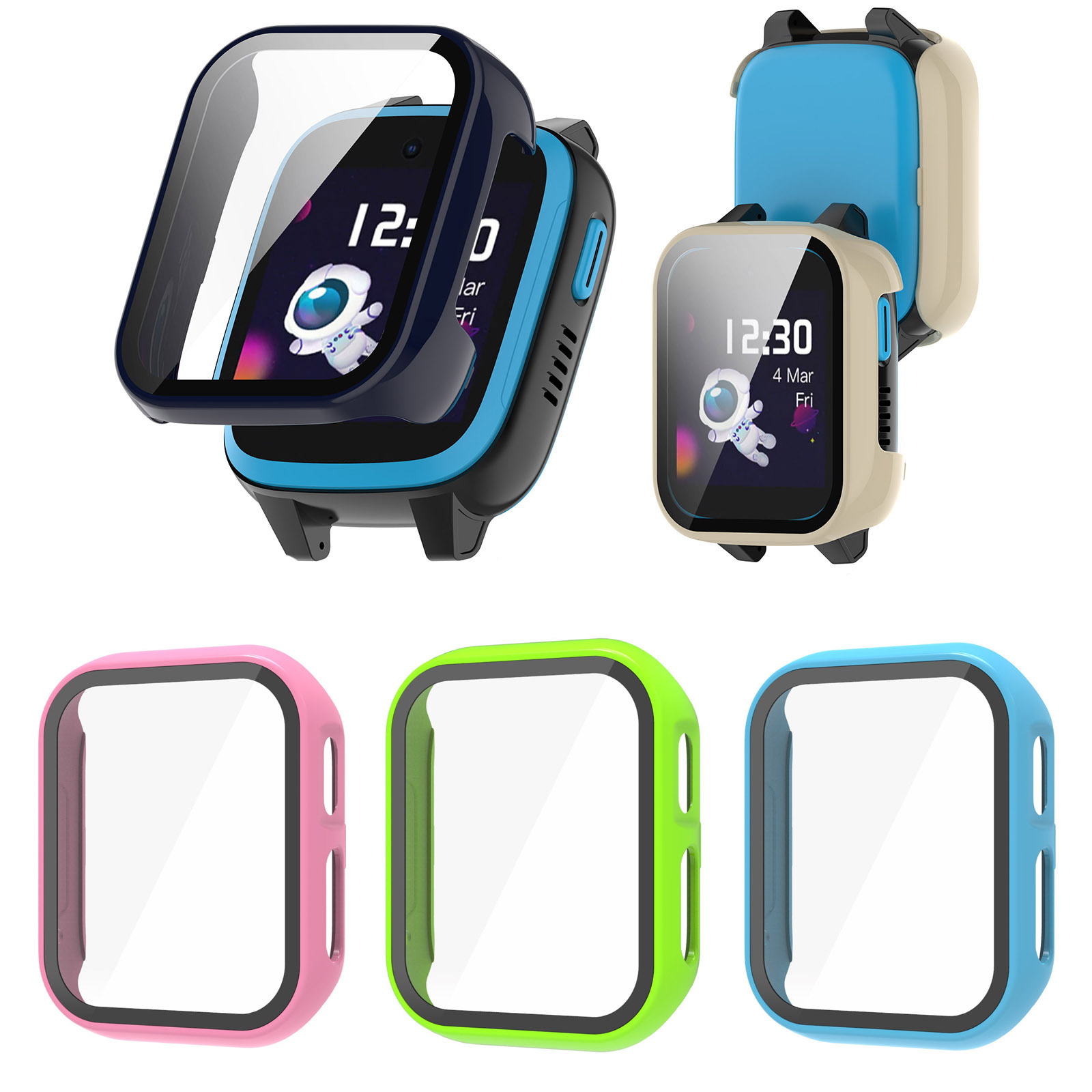 Smartwatch Watches For Children - Xplora XGO3/X6/X5 용 하드 에지 쉘