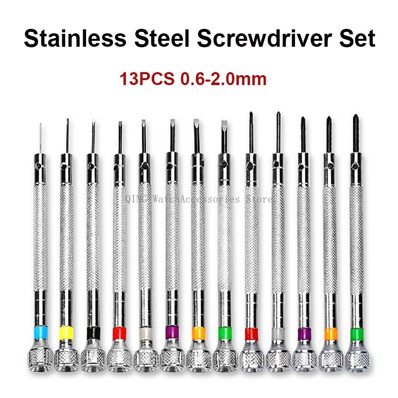 시계 수리 도구 스크루드라이버 세트, 플랫 헤드 스크루 - Watchmaker Screwdriver 리뷰 및 가격