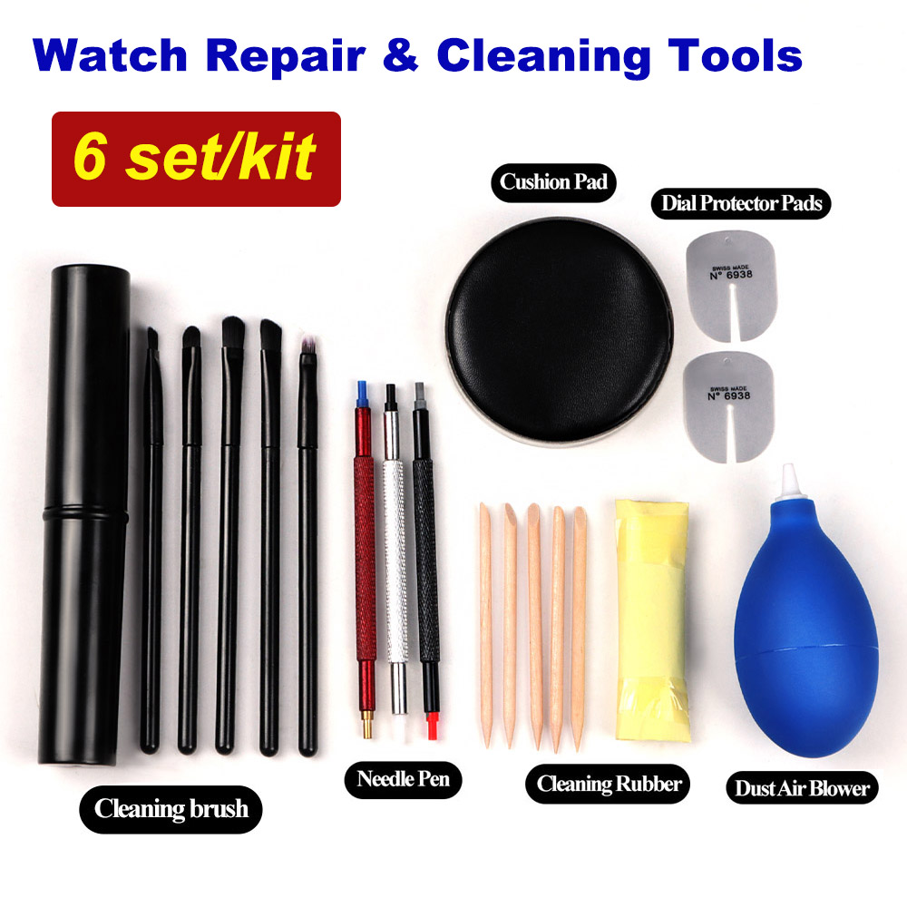 6 키트 시계 수리 액세서리 고무 먼지 공기 송풍기 보 - Watchmaker Screwdriver 리뷰 및 가격
