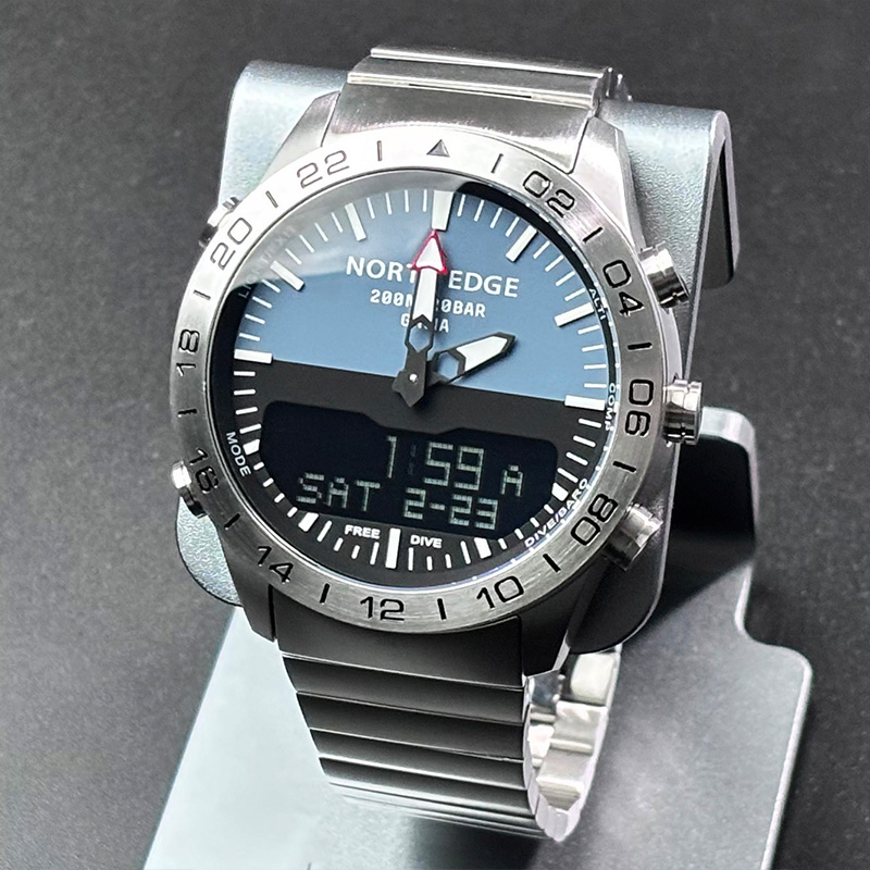 NORTH EDGE 남성용 다이브 시계 군용 고급 풀  - Smartwatch Army Watches For Men 리뷰 및 가격