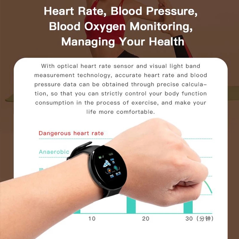 어린이 스마트 디지털 손목 시계 혈압 방수 Smartw - Smartwatch Watches For Children 리뷰 및 가격