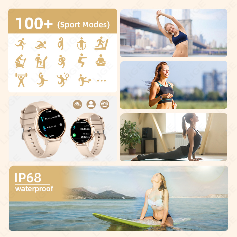 2026 LIGE 여성 스마트 시계 럭셔리 1.26'' - Smartwatch Luxury Watches For Women 리뷰 및 가격