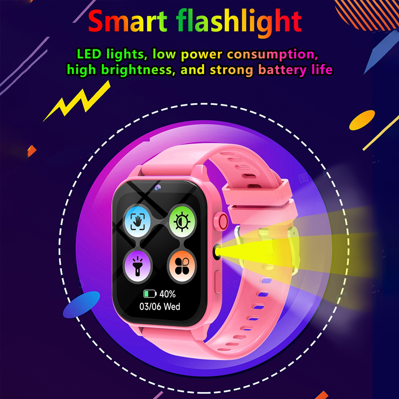 어린이 게임 스마트 시계 손전등 방수 HD 카메라 수면 - Smartwatch Watches For Children 리뷰 및 가격