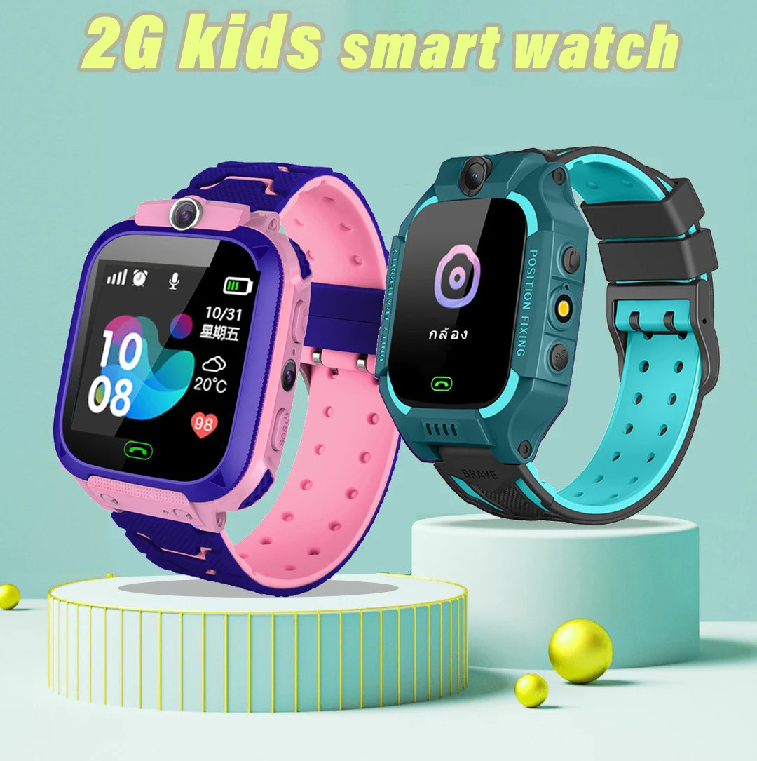 어린이 스마트 워치 2G SOS 통화, LBS 위치,  - Smartwatch Watches For Children 리뷰 및 가격