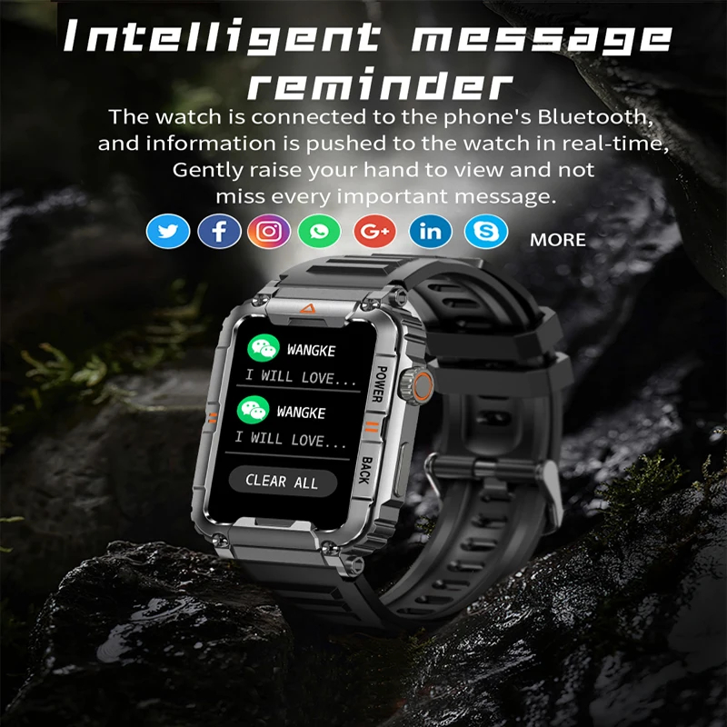 군용 아웃도어 스마트워치 GPS 추적 블루투스 통화 심 - Smartwatch Watches For Men With Gps 리뷰 및 가격