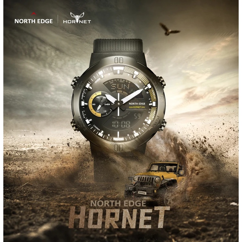 NORTH EDGE 남성용 스마트워치 세계시간 시계 카 - Smartwatch Army Watches For Men 리뷰 및 가격