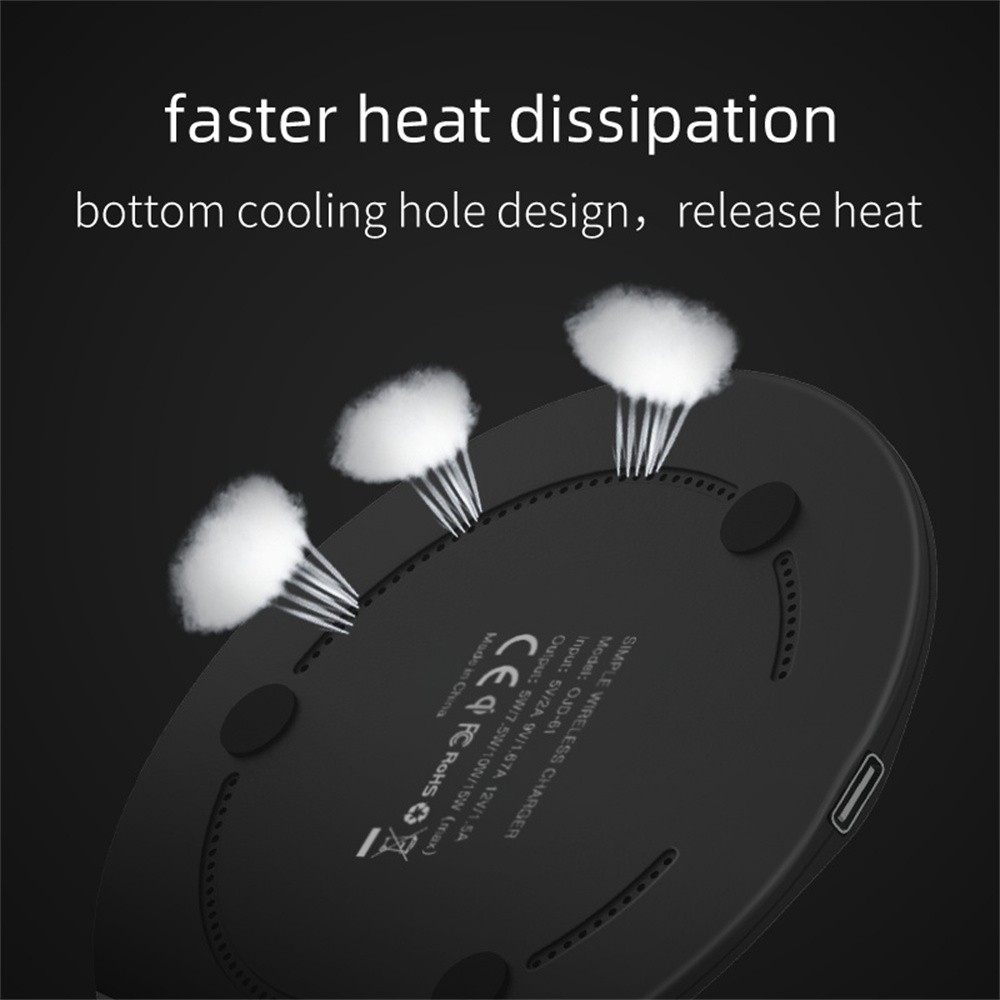 15W Qi 무선 충전기 For iPhone 14 13 - Watch Xs8 리뷰 및 가격