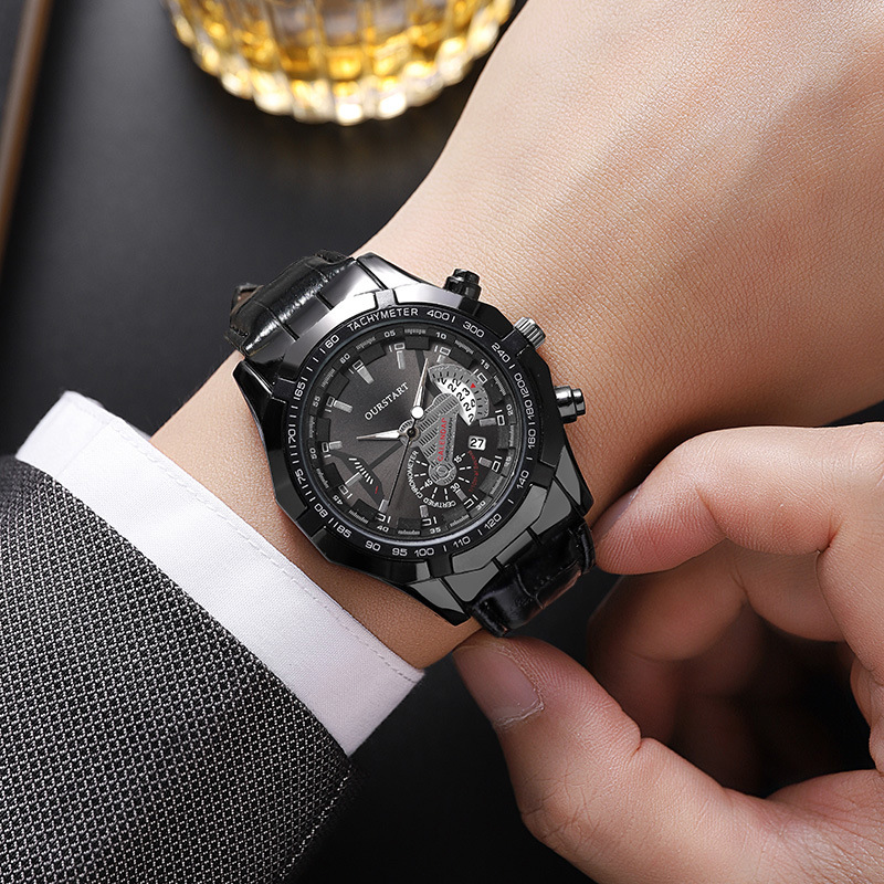 남성용 쿼츠 시계 달력 클래식 쿼츠 남성용 시계 하이  - Smartwatch Casual Watches For Men 리뷰 및 가격
