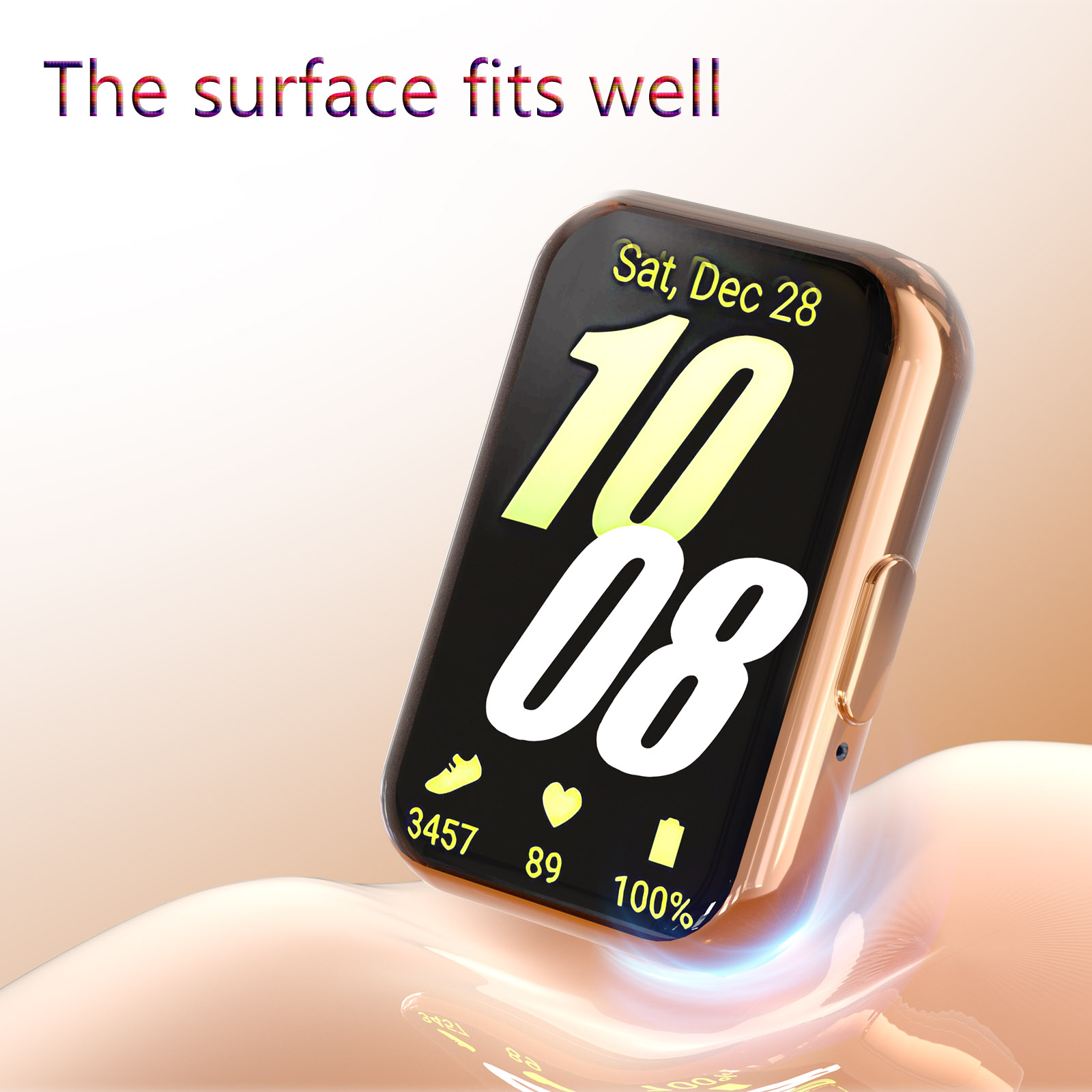 삼성 갤럭시 핏 3 용 커버, 올 어라운드 소프트 TP - Smartwatch Samsung Watches For Men 리뷰 및 가격