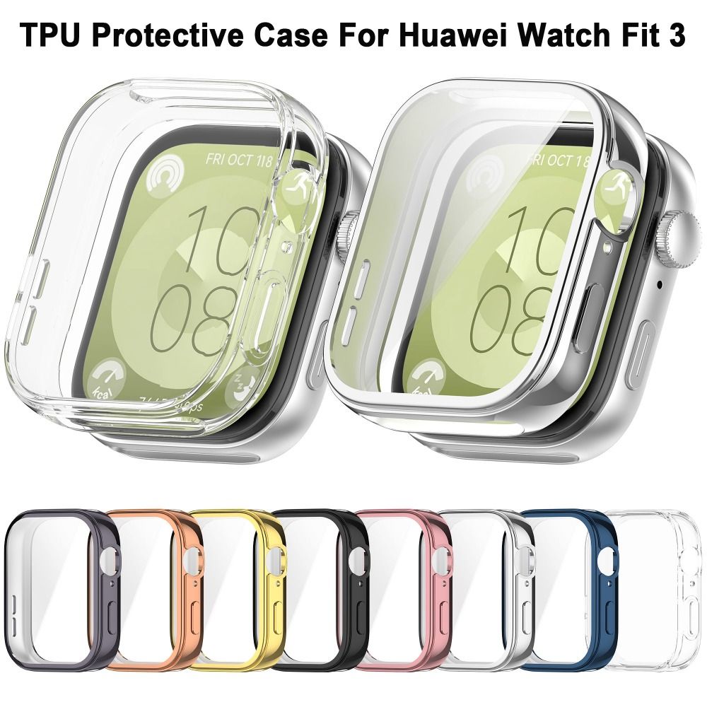 TPU 범퍼 케이스, 스마트 워치 밴드 보호 쉘, 소프 - Huawei Smartwatch Watch Fit 리뷰 및 가격