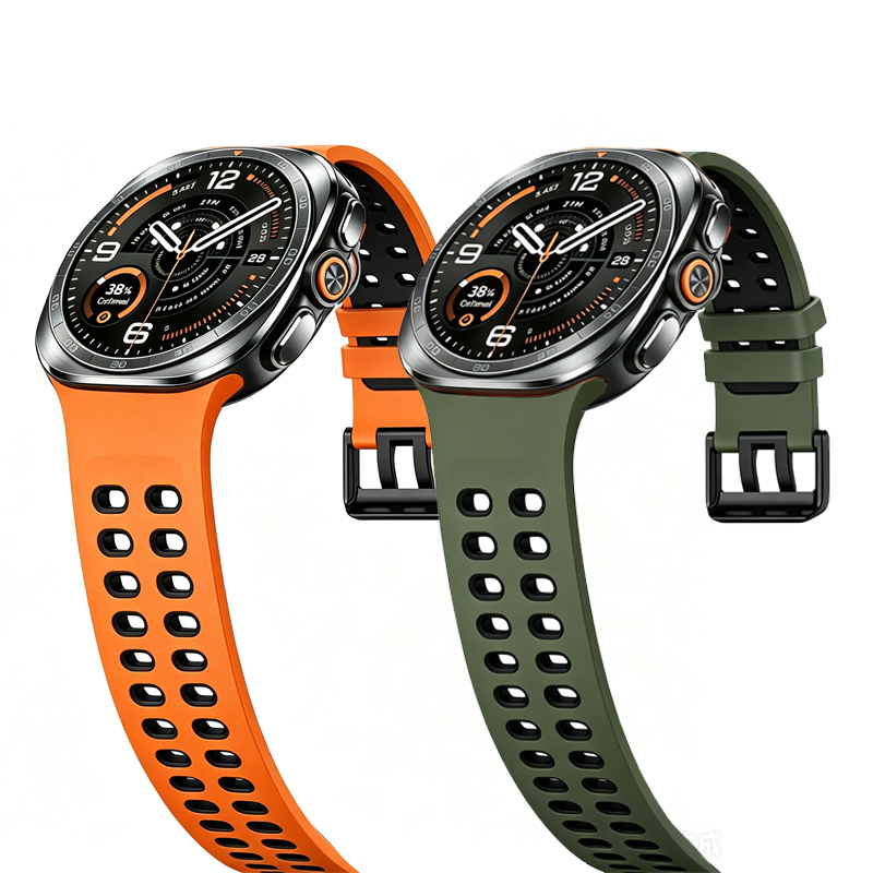 삼성 갤럭시 워치 울트라 2 스트랩용 통기성 실리콘 밴 - Smartwatch Samsung Watches For Men 리뷰 및 가격