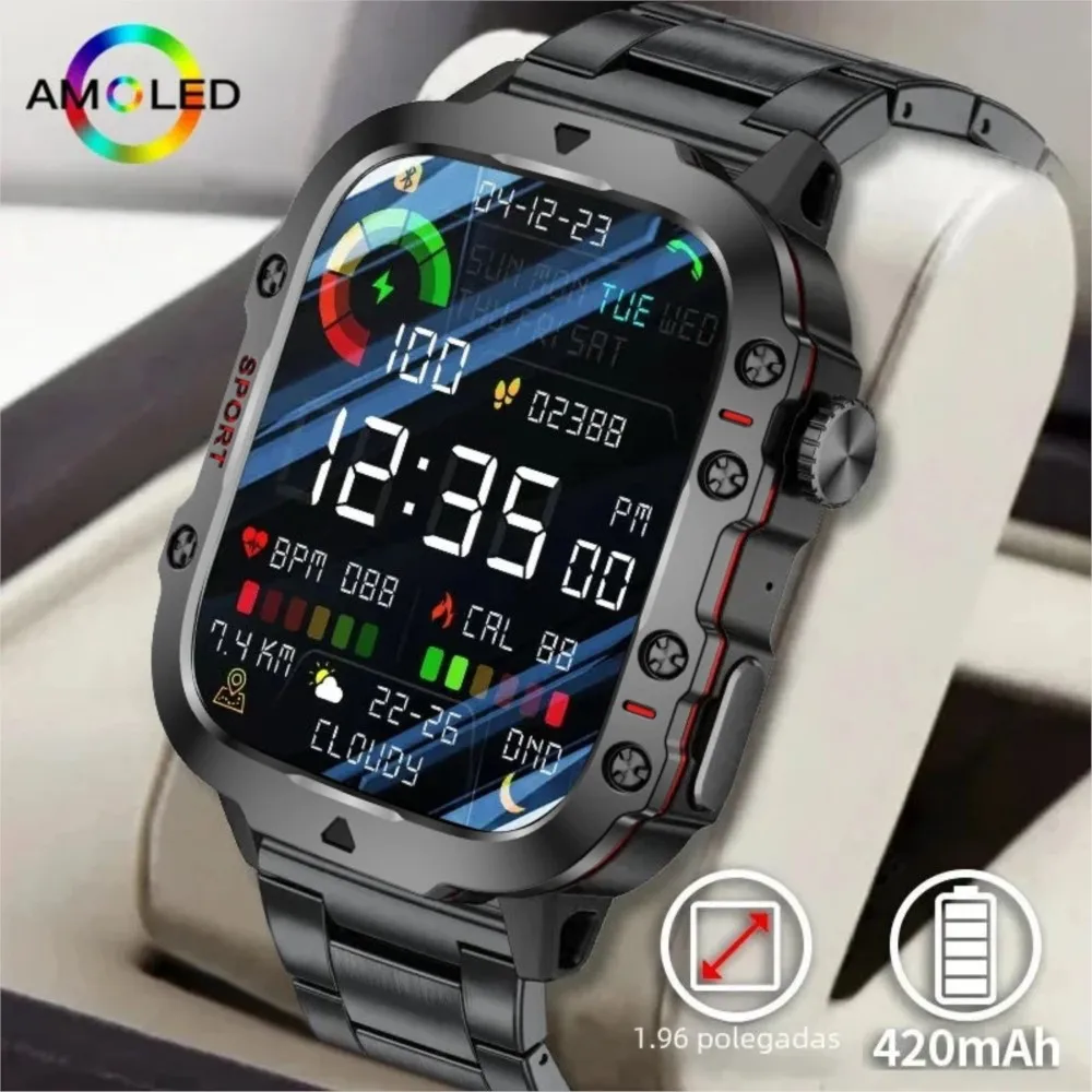 오리지널 밀리터리 남성용 스마트워치 무선 통화 피트니스 - Smartwatch Luxury Watches For Women 리뷰 및 가격