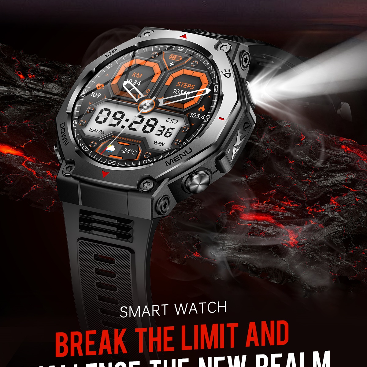 2025 신형 프로페셔널 스포츠 스마트워치 남성용 AM - Vs Smartwatch 리뷰 및 가격