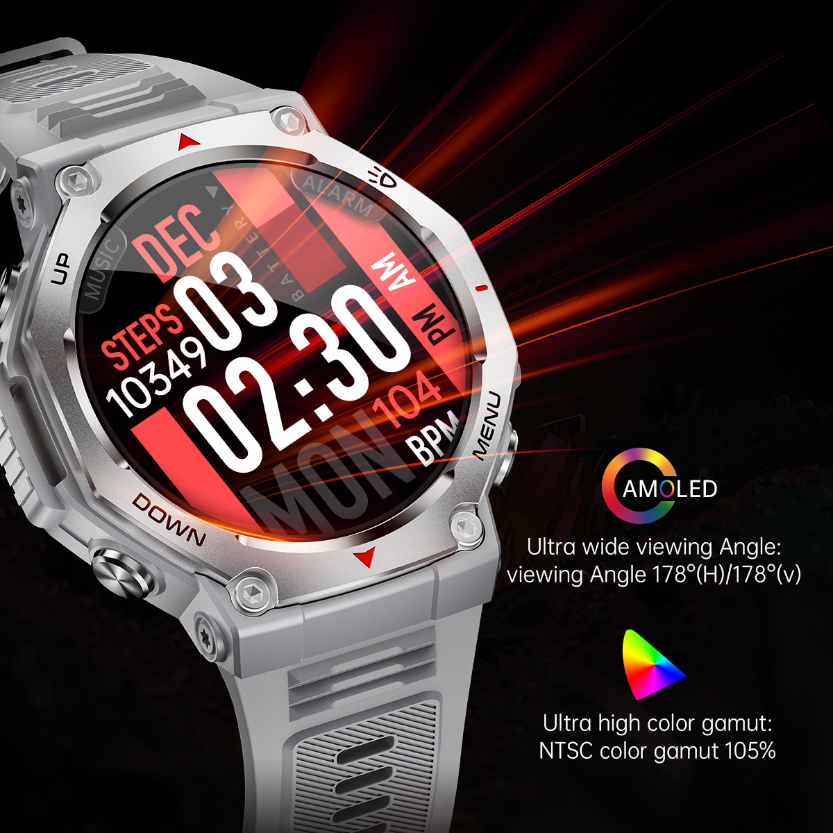 2025 신형 프로페셔널 스포츠 스마트워치 남성용 AM - Vs Smartwatch 리뷰 및 가격