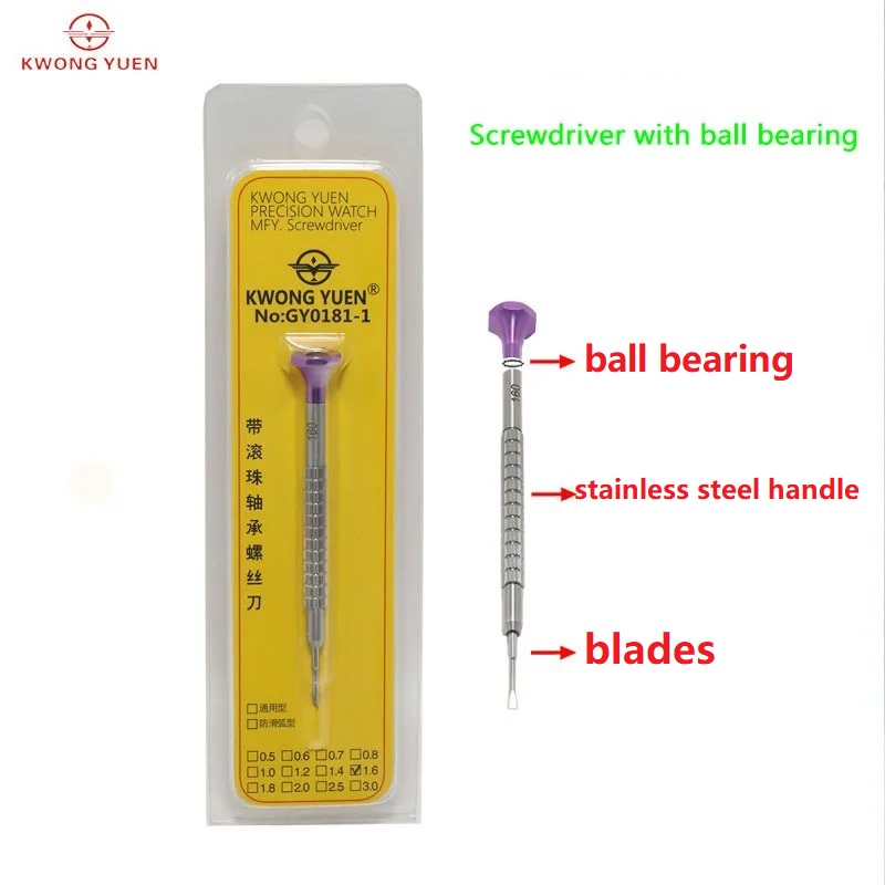 Kwong YUEN 시계용 스크루 드라이버, 시계 제작 - Watchmaker Screwdriver 리뷰 및 가격