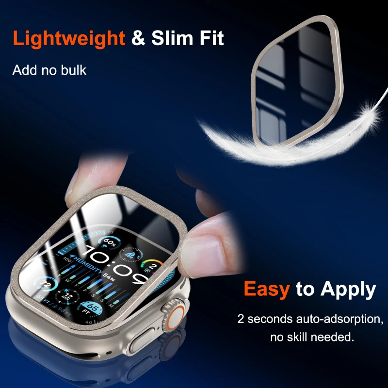 애플 워치 울트라 4-3 49mm용 HD 금속 강화 유 - Smartwatch Watches Gift For Women 리뷰 및 가격
