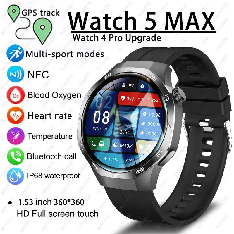 2025 새로운 시계 5 MAX 스마트 시계 HD AM - Smartwatch Watches Gift For Women 리뷰 및 가격