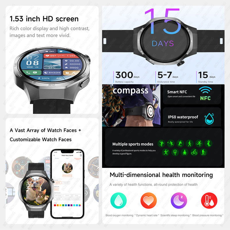 2025 새로운 시계 5 MAX 스마트 시계 HD AM - Smartwatch Watches Gift For Women 리뷰 및 가격
