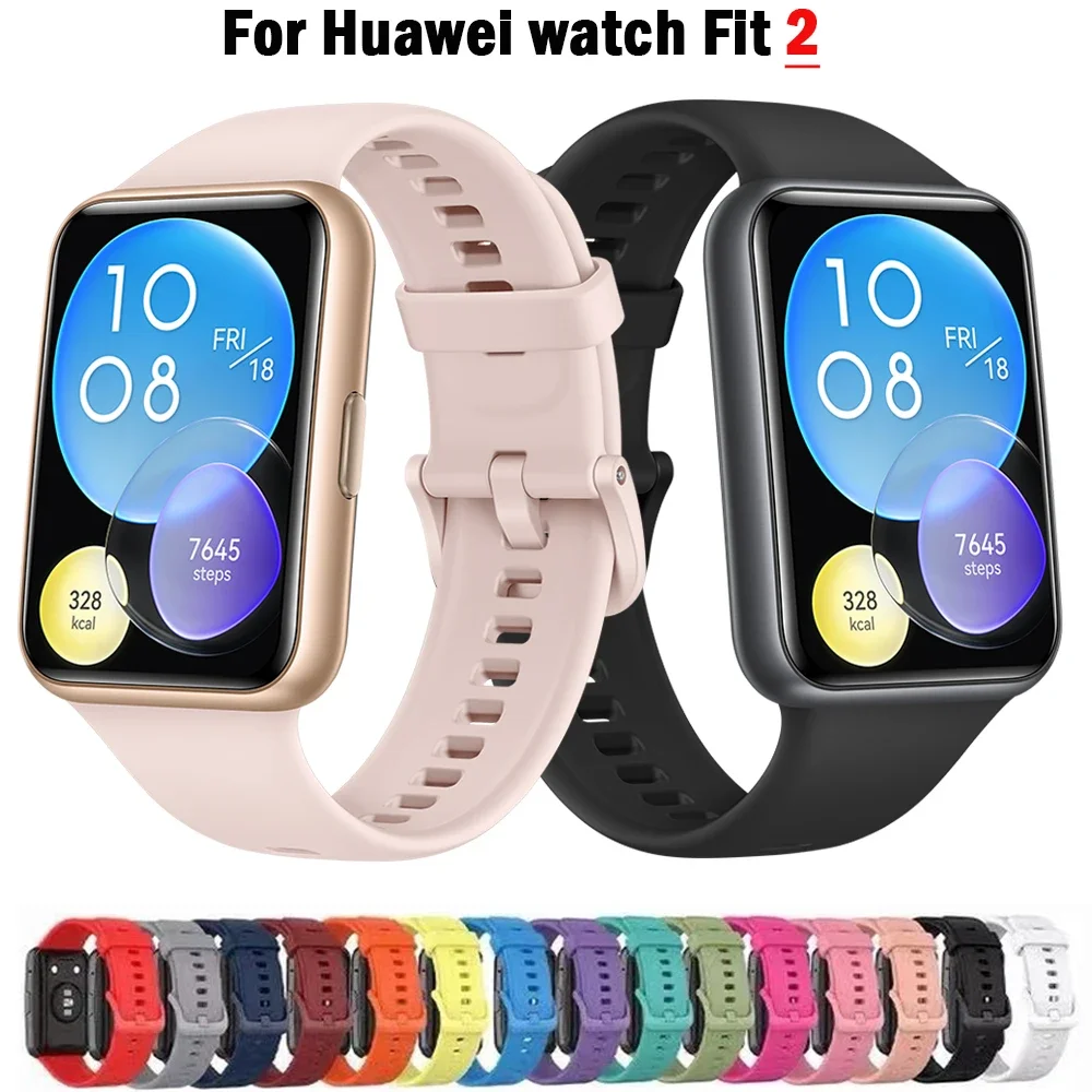 화웨이 시계 용 실리콘 팔찌 FIT 2 스트랩 스마트  - Huawei Smartwatch Watch Fit 리뷰 및 가격