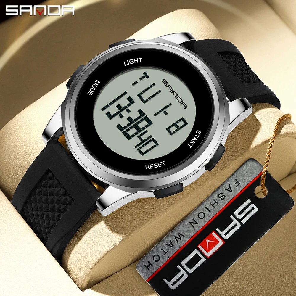 SANDA 9067 디지털 시계 남성용 밀리터리 아미  - Smartwatch Army Watches For Men 리뷰 및 가격