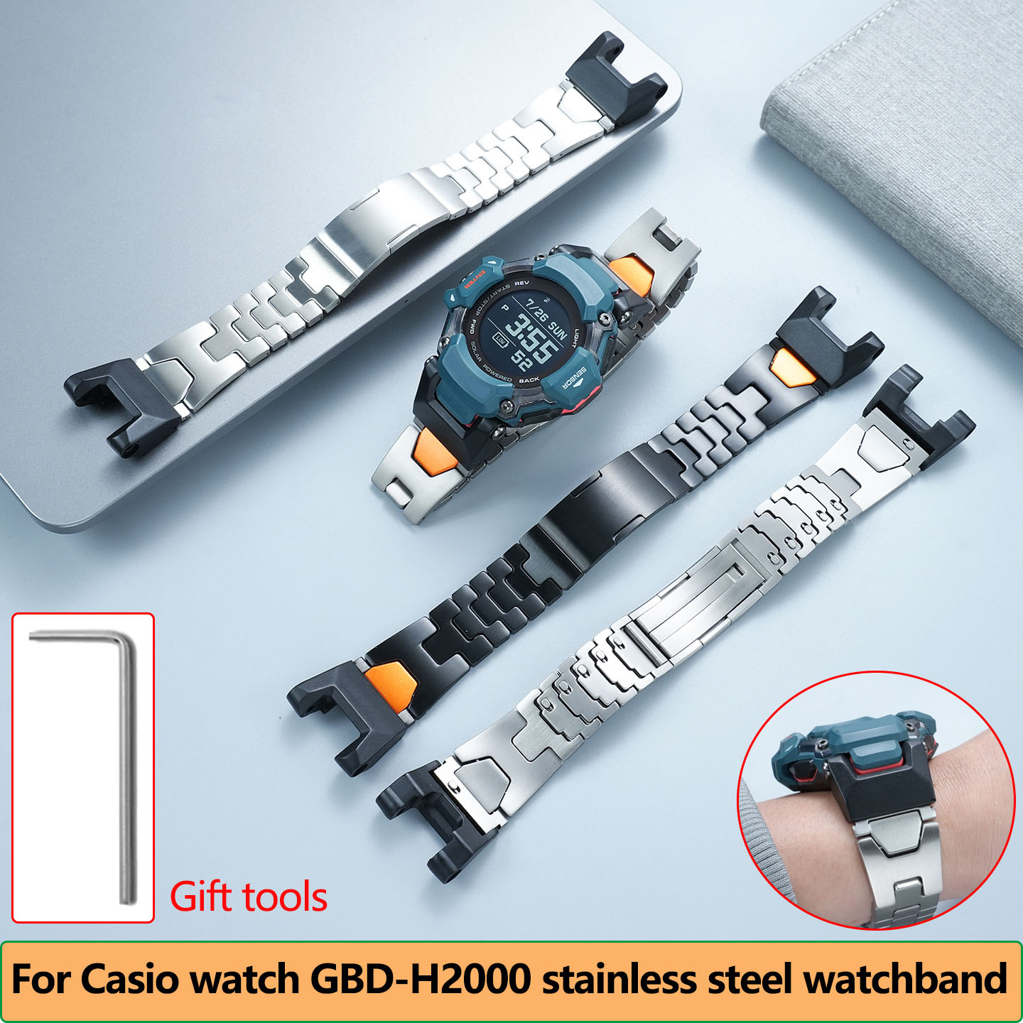 카시오 스마트 스포츠 시계 3515 GBD-H2000  - Casio Watches Smartwatch 리뷰 및 가격