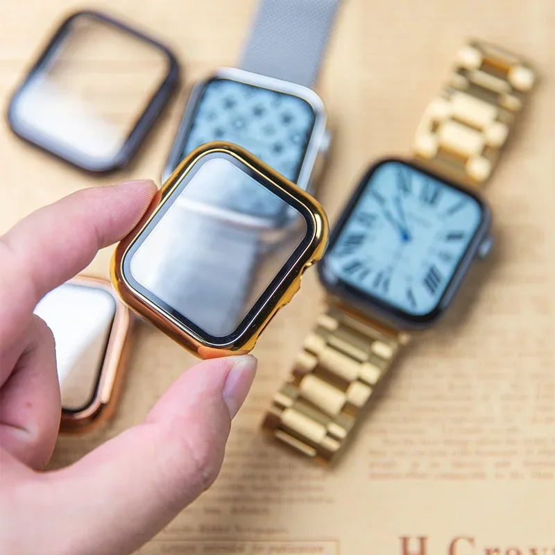 유리 + 케이스 Apple Watch 밴드 44mm 4 - Watches Not Smartwatch 리뷰 및 가격