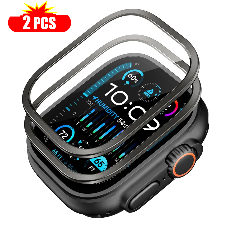 Apple Watch 용 2pcs 강화 유리 울트라 4 - Smartwatch Watches Gift For Women 리뷰 및 가격