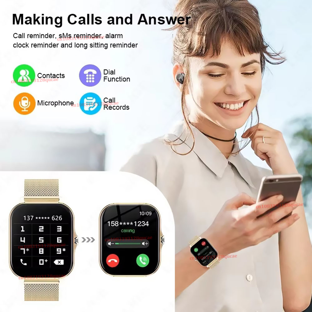 2026년 신형 남녀공용 스마트워치 선물용 풀 터치 스 - Smartwatch Watches Gift For Women 리뷰 및 가격